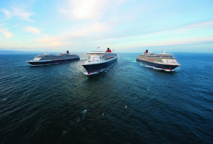Cunard's 3 Queen's