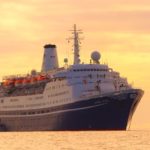 Marco Polo at anchor