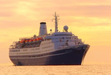 Marco Polo at anchor