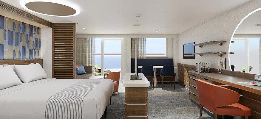 Excel Suite on Carnival Mardi Gras