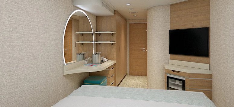 Cloud 9 Spa Interior Stateroom on Carnival Mardi Gras