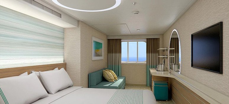 Cloud 9 Spa Oceanview Stateroom on Carnival Mardi Gras