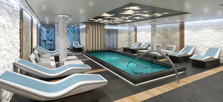 Cloud 9 Spa on Carnival Mardi Gras