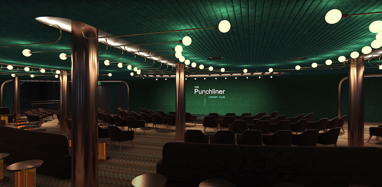 The Punchliner Comedy Club on Carnival Mardi Gras